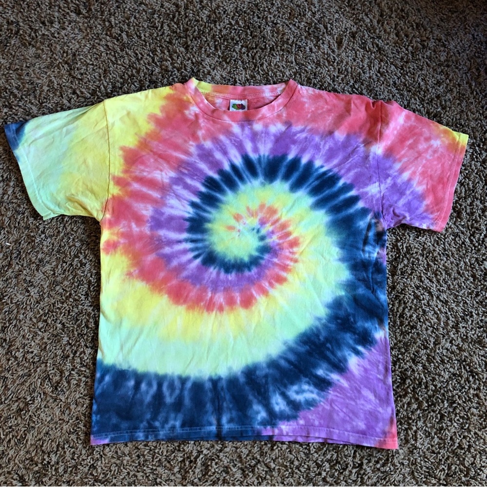 Vintage Tye Dye T Shirt Mens Large Excellent Condition